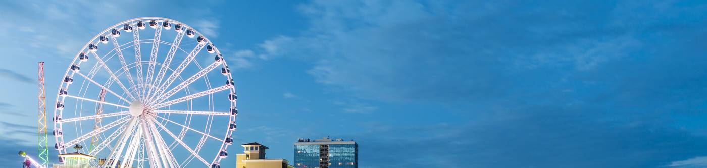 The Myrtle Beach skyline